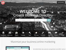 Tablet Screenshot of croatiayp.com